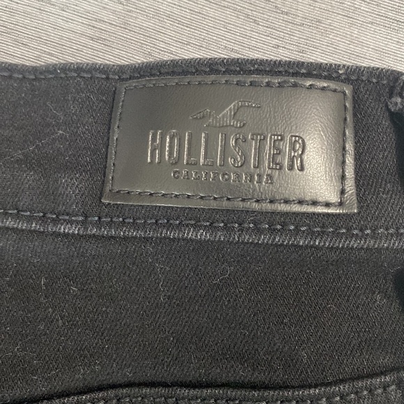 Hollister High Rise Shorts Size 26 Black Color - Picture 4 of 9